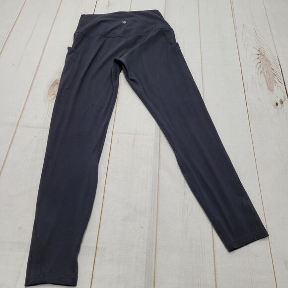 Lululemon Align high rise black pants with pockets leggings - Picture 1 of 10